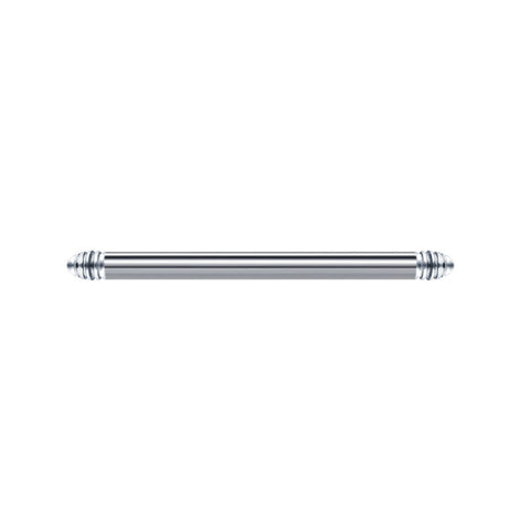 16G Straight Barbell Replacement Stainless Steel Various Length Muti-Color Available 1Pcs
