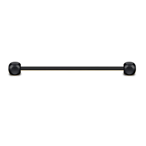 14g Industrial Barbell Piercing 38mm length bar Earrings Jewellery External Thread