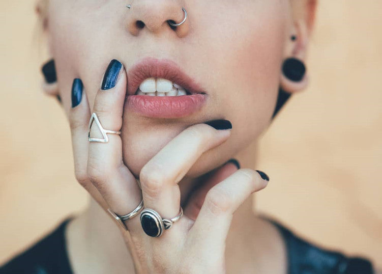 The 10 most common types of nose rings