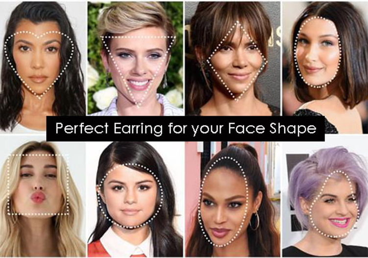 How to choose the right earrings according to your face shape