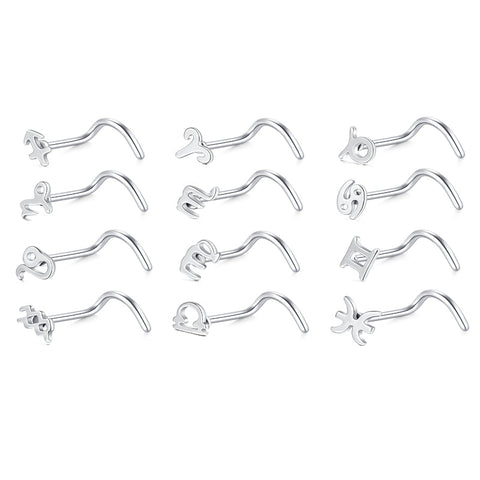 Nose Screw Rings Constellation 20g Nose Piercings Jewelry Nose Ring Stud Set