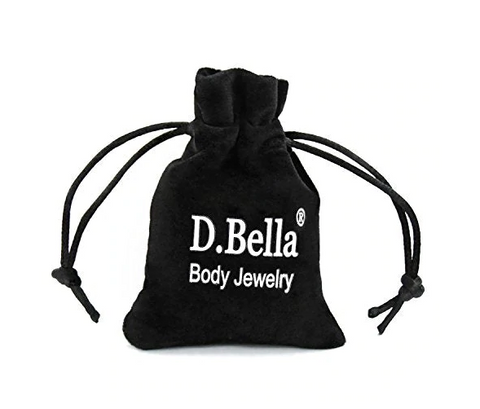 D.Bella 16G chirurgisch staal neus septum hoefijzer D.Bella 16G chirurgisch staal neus septum hoefijzer