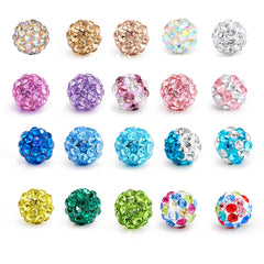 Disco Ball Crystal Paved Rhinestone Replacement Ball 16G 5MM 3.5MM