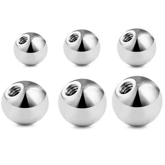 18G Stainless Steel Replacement Steel Ball Silver Various Size Available 1Pcs