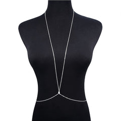 Fashionable Waist Chain and Necklace Star Sexy Body Chain Silver Available