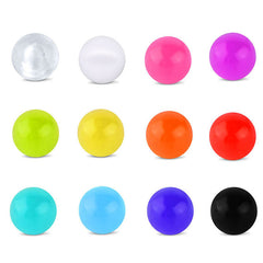 20G 2.5MM Candycolor Acrylic Replacement Ball Piercing Muti-Color Available