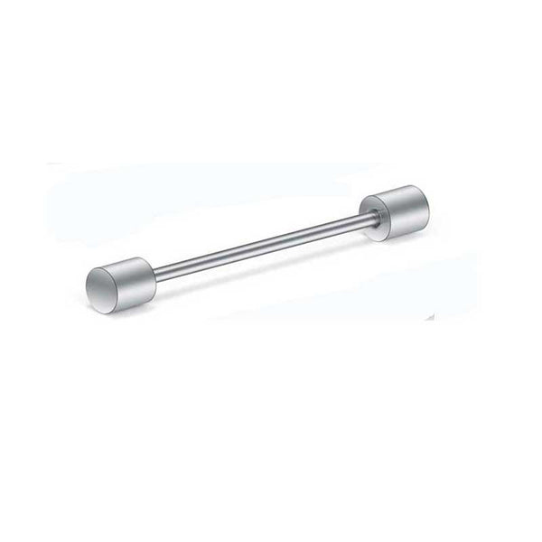 Stainless Steel Industrial Barbell Piercing 14G for women men 38mm 3 colors External Thread