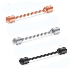 Stainless Steel Industrial Barbell Piercing 14G for women men 38mm 3 colors External Thread