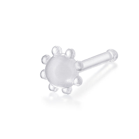 Plastic Nose Studs Retainers Various Top