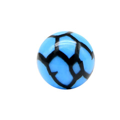 14G 5MM 8MM Replacement Piercing Texture Ball Acrylic Muti-Color Available