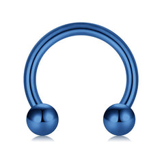 16G Septum Ring Horseshoe Nose Ring Piercing for Women Helix Cartilge Hoop Earring