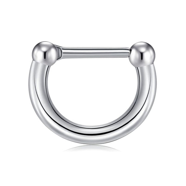 Segment Clicker 16G 8MM Septum Ring Helix Earring Piercing