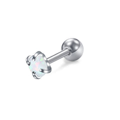 16g Tragus Earrings Studs Opal Claw