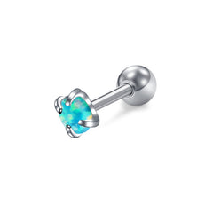 16g Tragus Earrings Studs Opal Claw