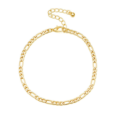 Vintage classic thin Chain Anklet