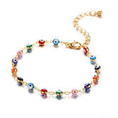 Attractive colorful eye Anklets
