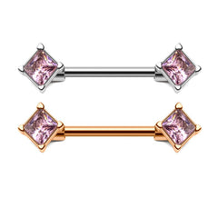 14G Nipple Rings Straight Barbells Surgical Steel Nipplerings Piercing Jewelry 16mm