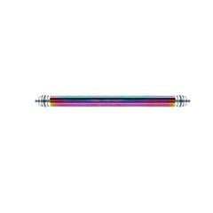 16G Straight Barbell Replacement Stainless Steel Various Length Muti-Color Available 1Pcs