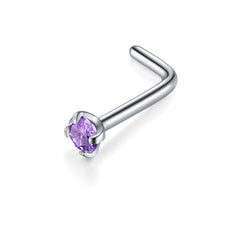 Purple 18G 2.5mm Nose Rings