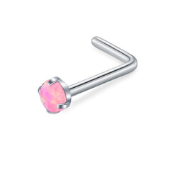 Pink 1.5mm Nose Rings