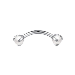 Curved Barbell 16G Rook Eyebrow Piercing Jewelry Multi Color 1.2mm Curved Barbell 8mm 10mm