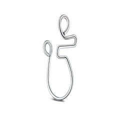 20G Special Shaped Small Circle Fake Nose Ring Cuffs
