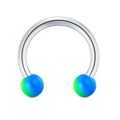 Septum Ring Horseshoe Ball Helix Hoop Earring Jewelry