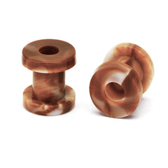 Acrylic Ear Tunnel Pulley Plug Flesh Expander Piercing(2mm-12mm)