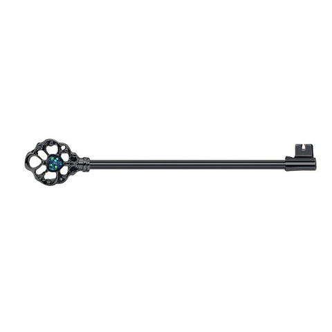 Industrial Barbell Piercing Key Shape 38mm Industrial Barbell External Thread
