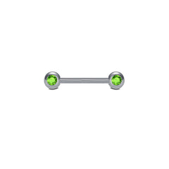 Tongue Rings Barbells Surgical Steel Tongue Piercing Jewelry 14mm 14G External Thread